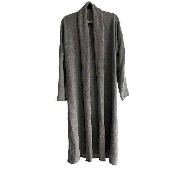 Aritzia Sweaters - (SOLD) ARITZIA Grey Long Wool Cashmere Knit Long Cardigan Sweater Coat S